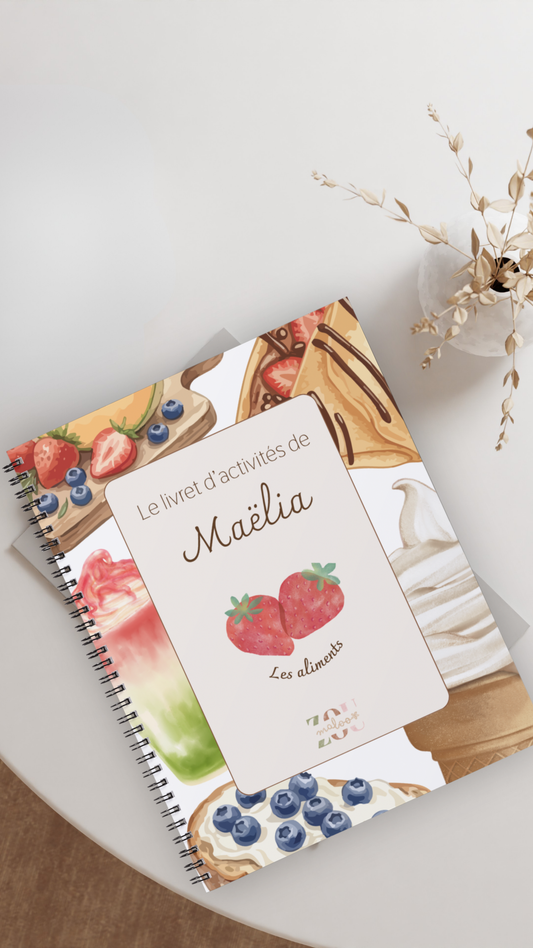 Livret d'activités "Les aliments"